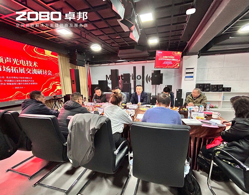 共築智控新生態 | 2025音視頻聲光電技術融合與市場拓展研討會在ZOBO免费看片TV下载召開