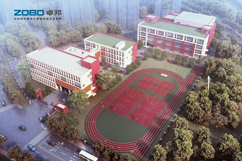 ZOBO免费看片TV下载教育案例 | ZOBO產品為北京市第十中學曉月苑新建校區打造智慧雲廣播係統解決方案