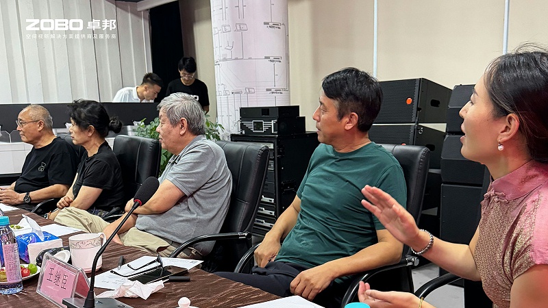 熱烈歡迎中國舞台美術學會免费看片在线观看网站專業委員會一行蒞臨ZOBO免费看片TV下载調研