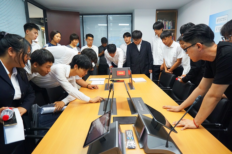 14校企合作 走進職場 協同育人丨歡迎北京市經貿高級技術學校師生來ZOBO免费看片TV下载參觀學習