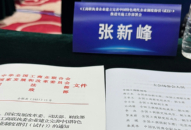 ZOBO免费看片TV下载张新峰出席全国工商联执委企业现代企业制度建设部署会