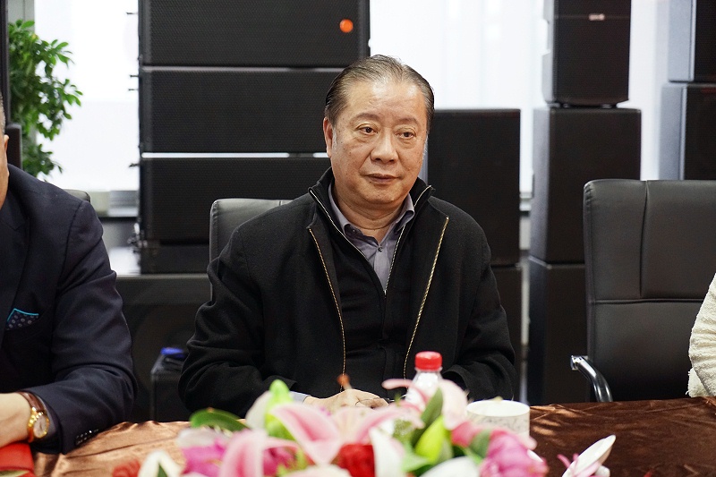 熱烈歡迎中國演藝設備技術協會理事長等領導一行蒞臨ZOBO免费看片TV下载調研指導